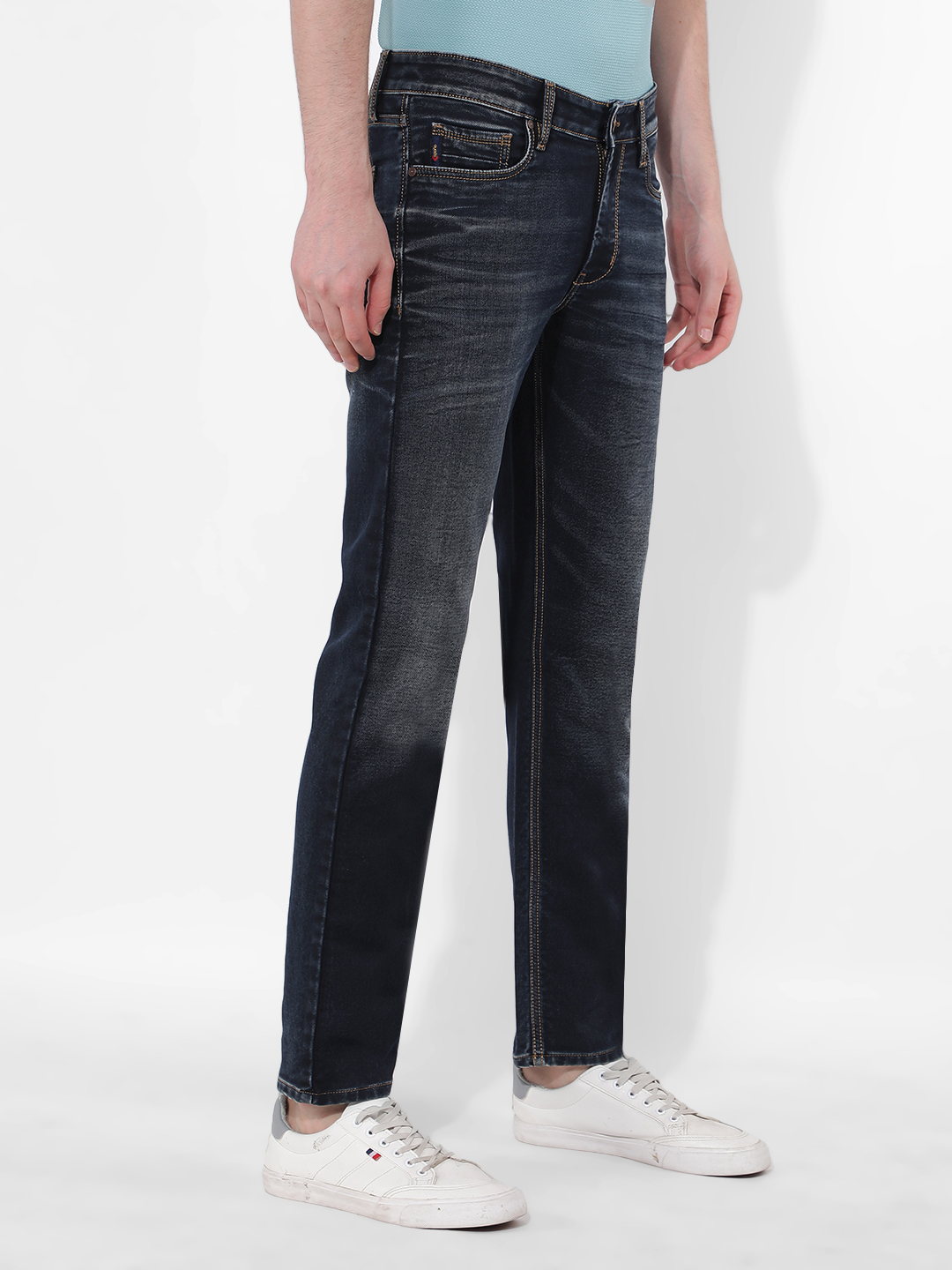 Numero Uno Men Solid Black Jeans